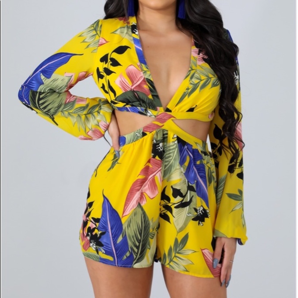 ! It’s like paradise romper